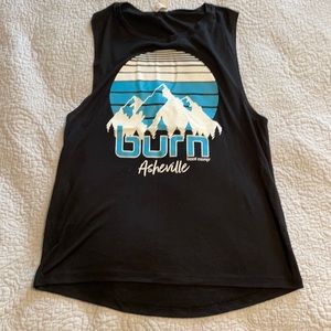 Burn Boot Camp location muscle tank size M
